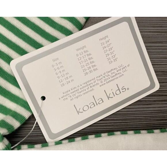 Koala Kids Daddy’s Lucky Charm 3/6 Months One Piece NWT St. Patrick’s Day - Picture 4 of 7